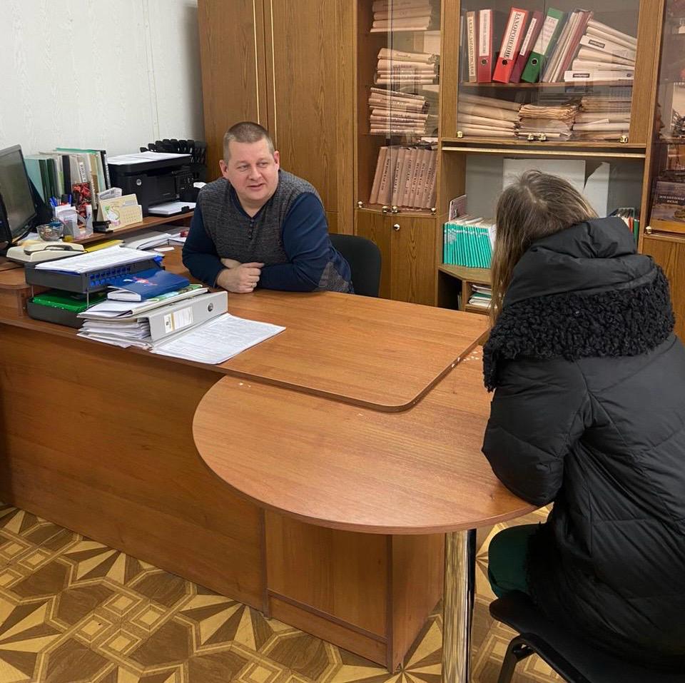 Личный приём граждан в сёлах Красный Яр и Шумейка.