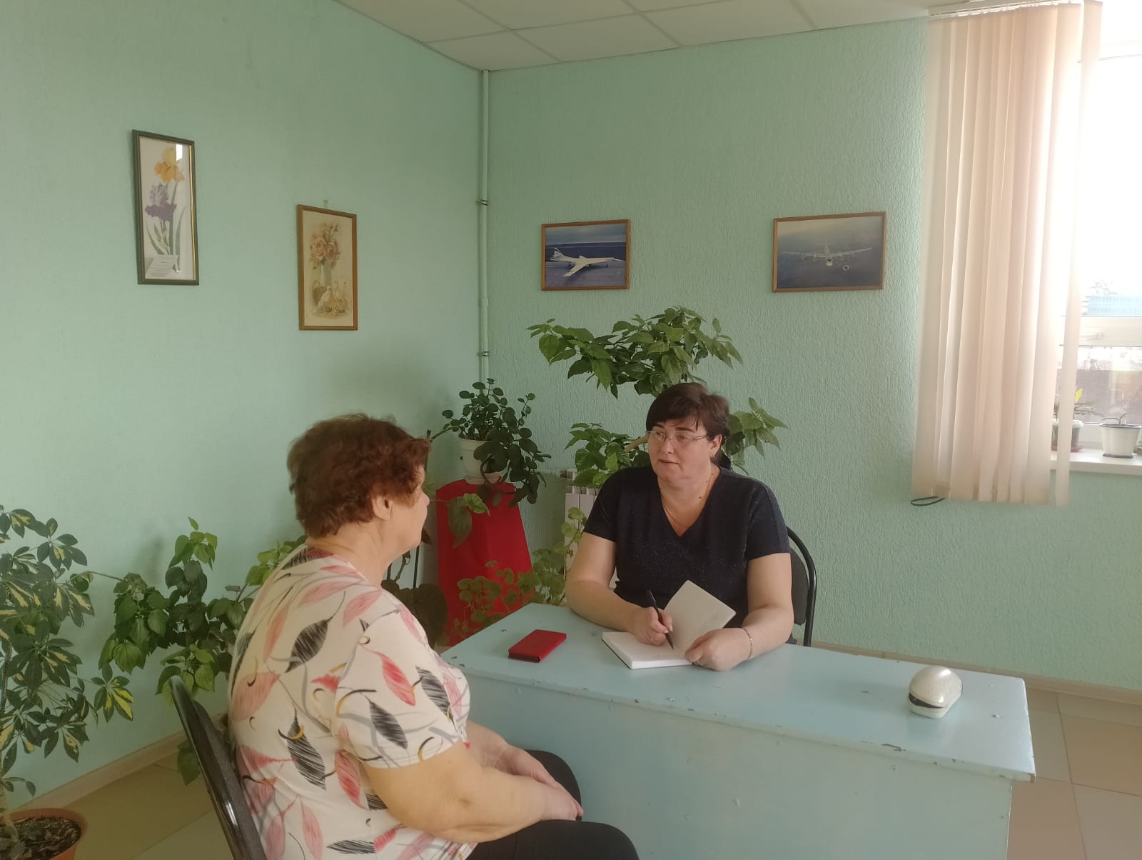 Личный приём граждан в селе Подстепное.