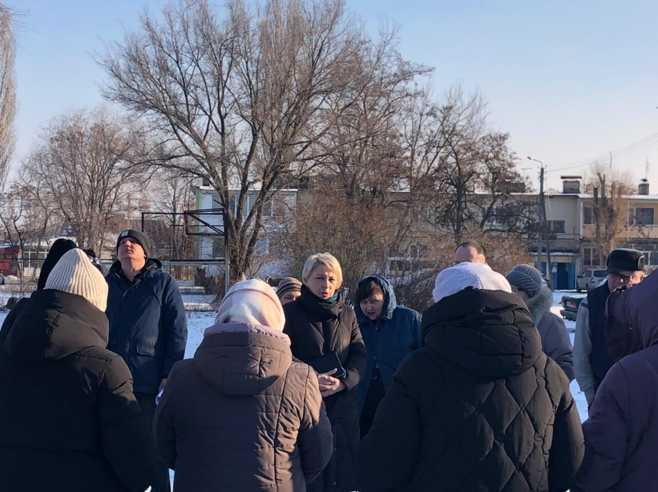 Собрание жителей жилых домов.