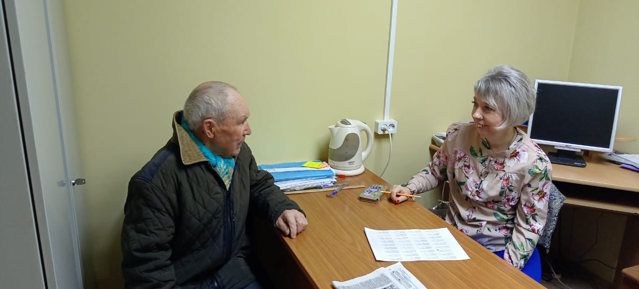 Приём граждан села Липовка.