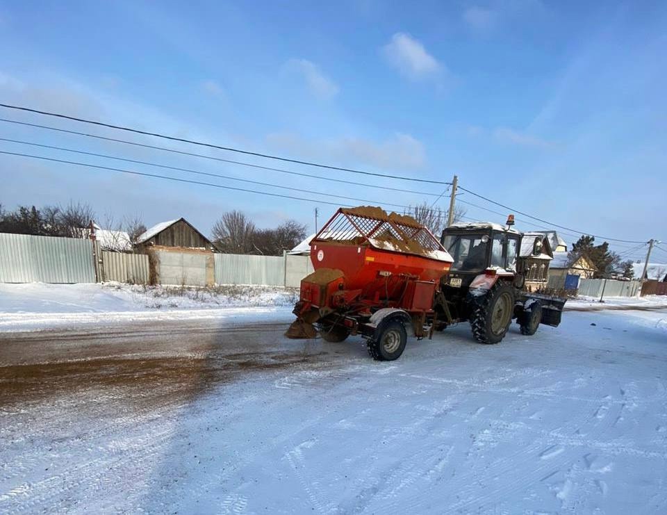 Уборка снега.