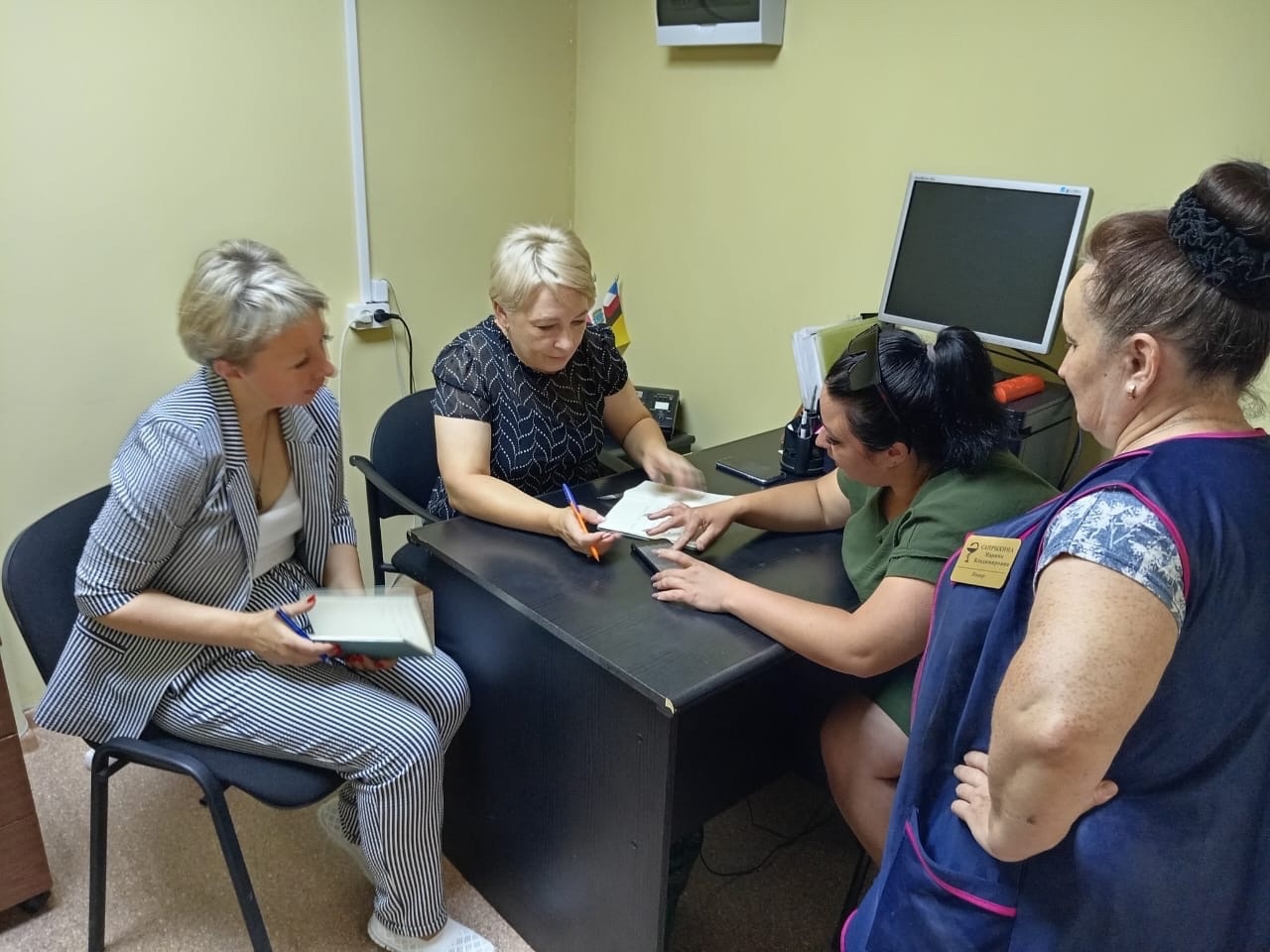 Прием граждан по личным вопросам в селе Липовка.