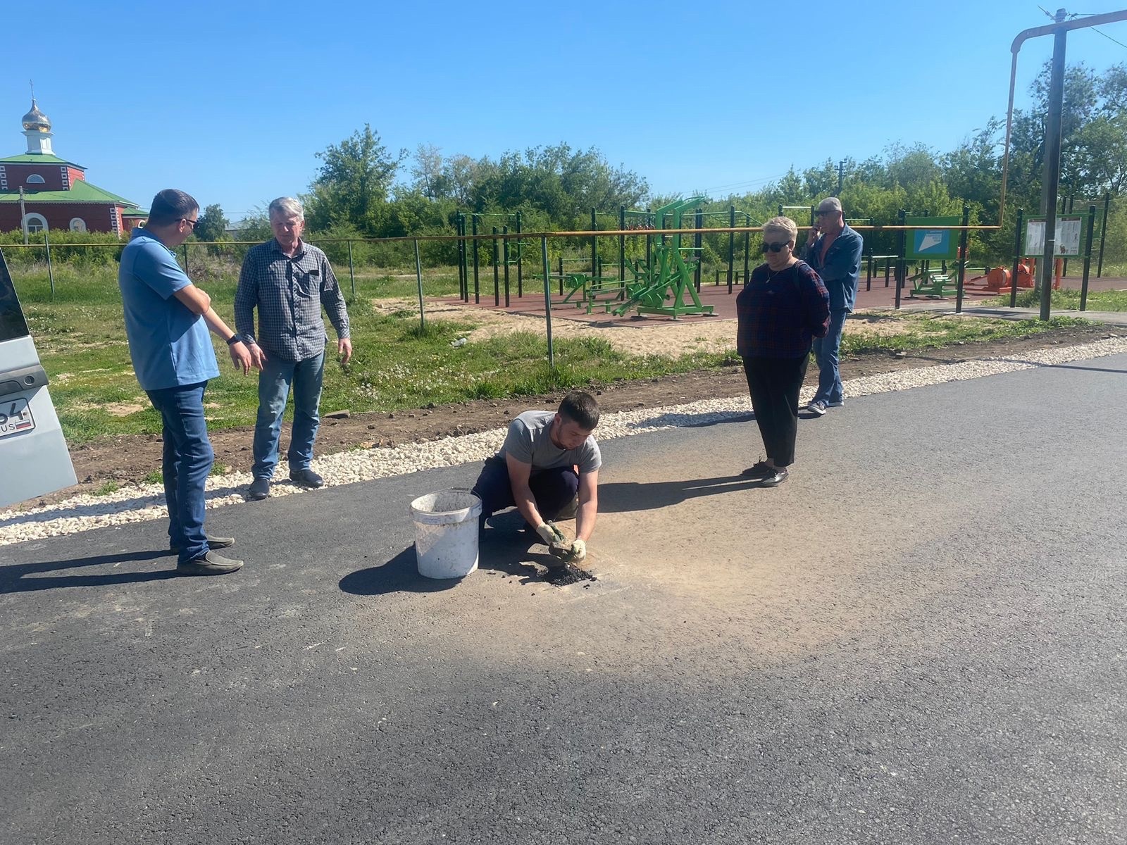 В 5 населённых пунктах Красноярского муниципального образования завершён ремонт дорог.