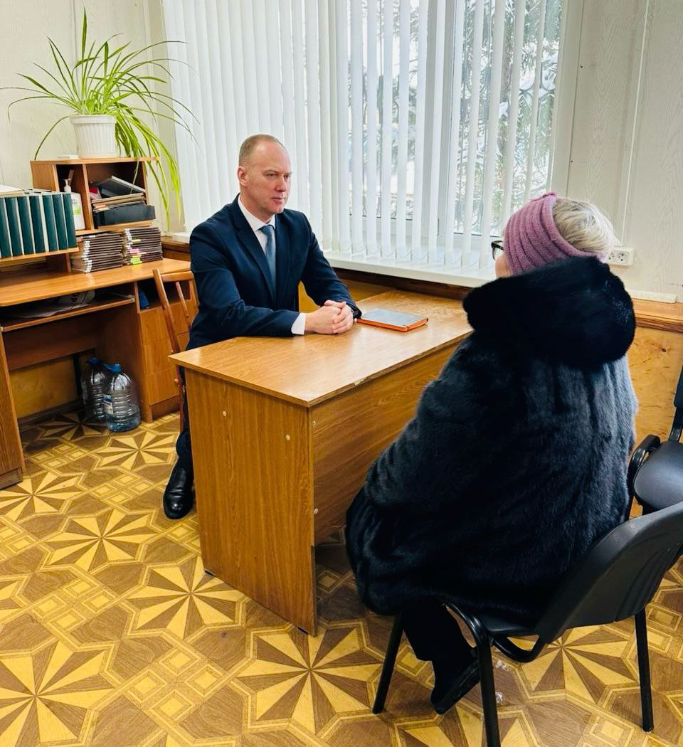 Приём жителей села Шумейка.