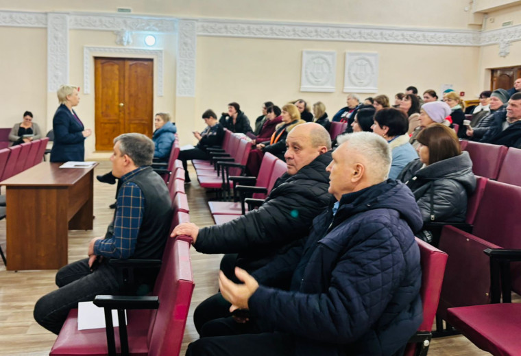 Встреча с жителями села Генеральское. Встреча с жителями села Генеральское.