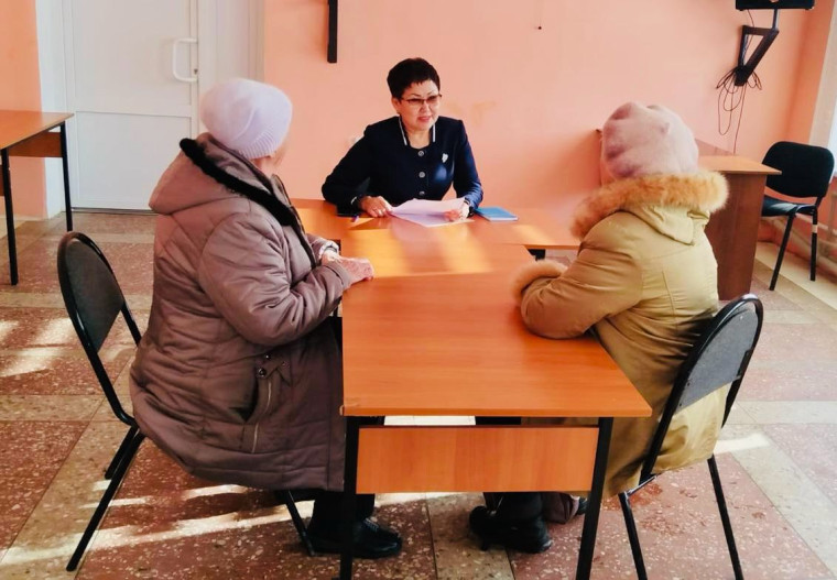 Приём жителей села Генеральское. Приём жителей села Генеральское.
