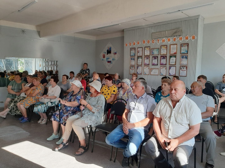 В поселке Взлётный состоялась встреча главы с местными жителями. В поселке Взлётный состоялась встреча главы с местными жителями.
